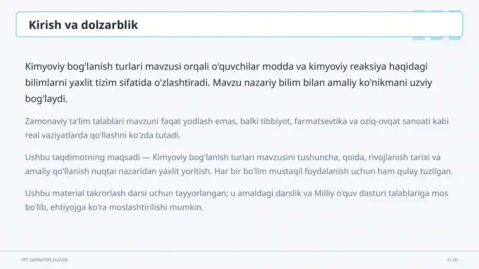 Kimyoviy bog'lanish turlari (8-sinf) 4