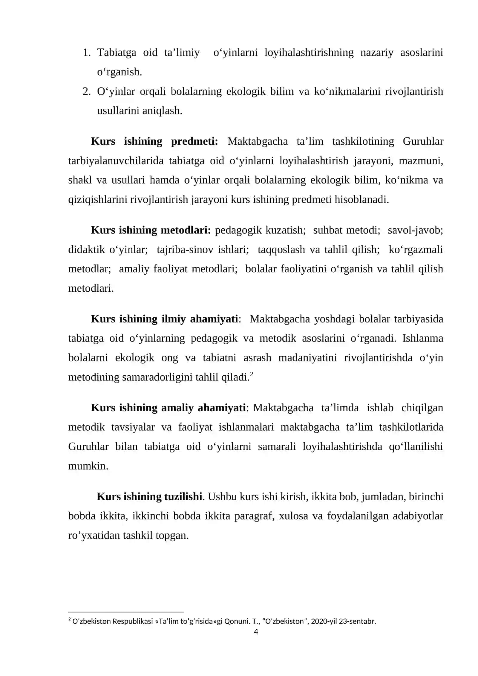 Tabiatga oid ta’limiy o‘yinlarni loyihalashtirish 4
