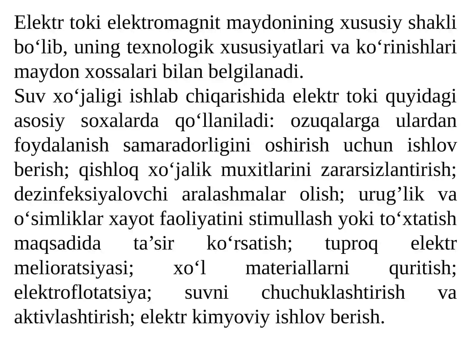 MATERIALLARGA ELEKTROFIZIK VA ELEKTROKIMYOVIY ISHLOV BERISH ASOSLARI 4