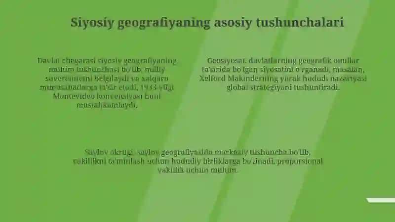 Siyosiy geografiyaning ilmiy tadqiqot obektlari va tushunchalari 4