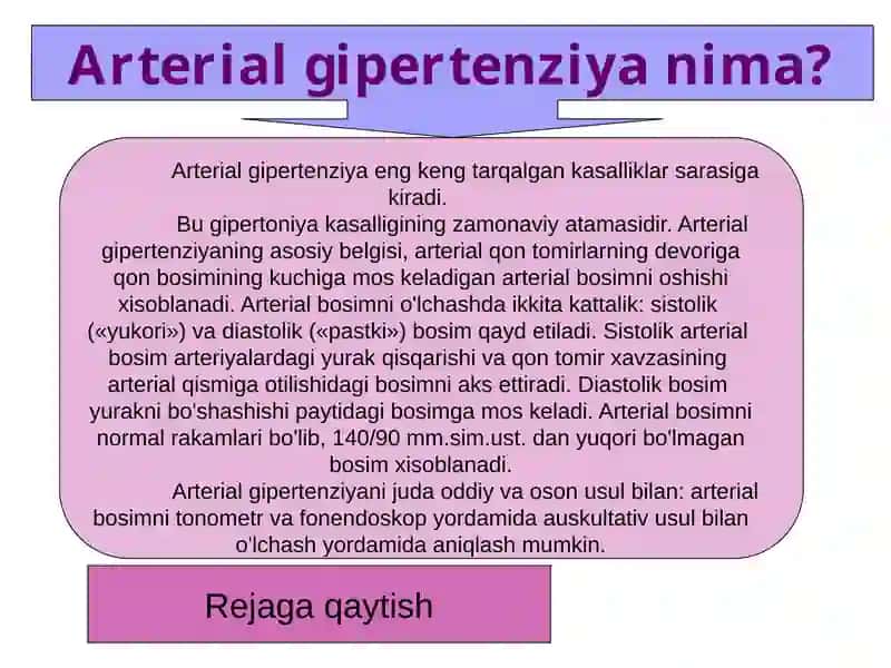 Qon bosimi nima? 4