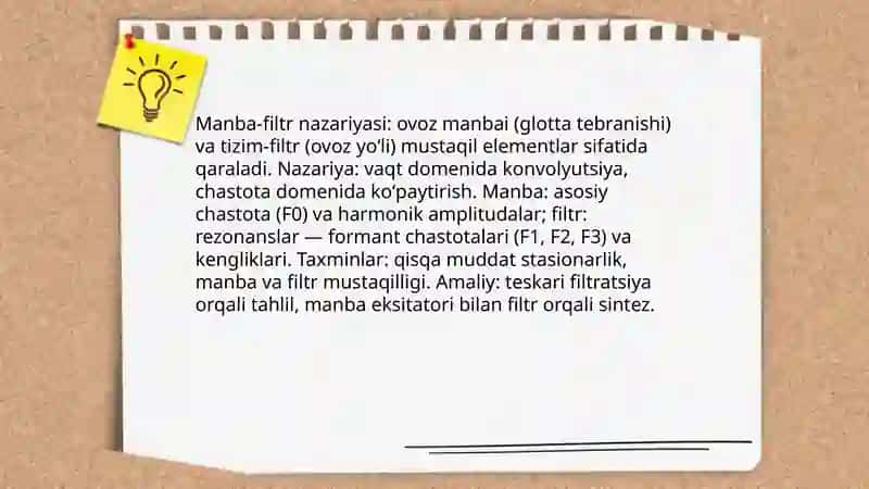 Ovoz hosil boʻlish nazariyalari 4