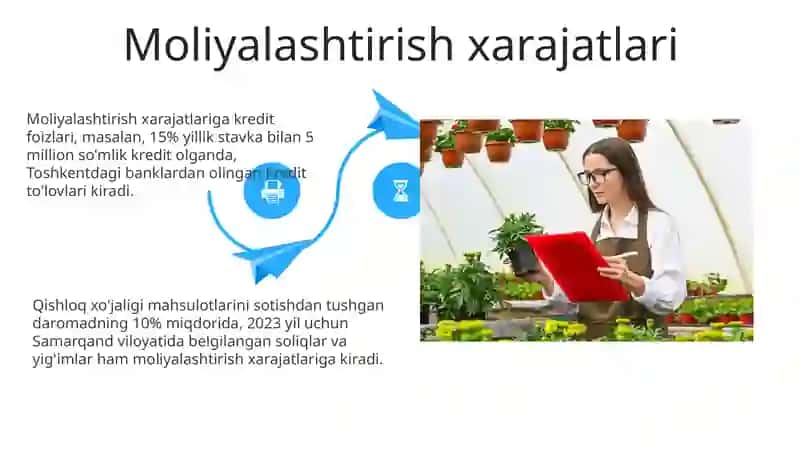 Tuyachilik mahsulotlari tannarxini hisoblash 4