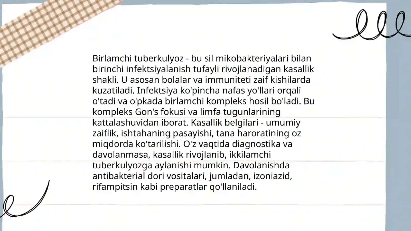 Oʻpkaning tarqoq tuberkulozi 4