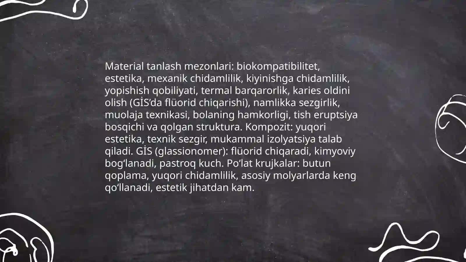 Bolalarda tishlarni restavratsiya qilish: o‘ziga xosligi va yondashuvlar 4