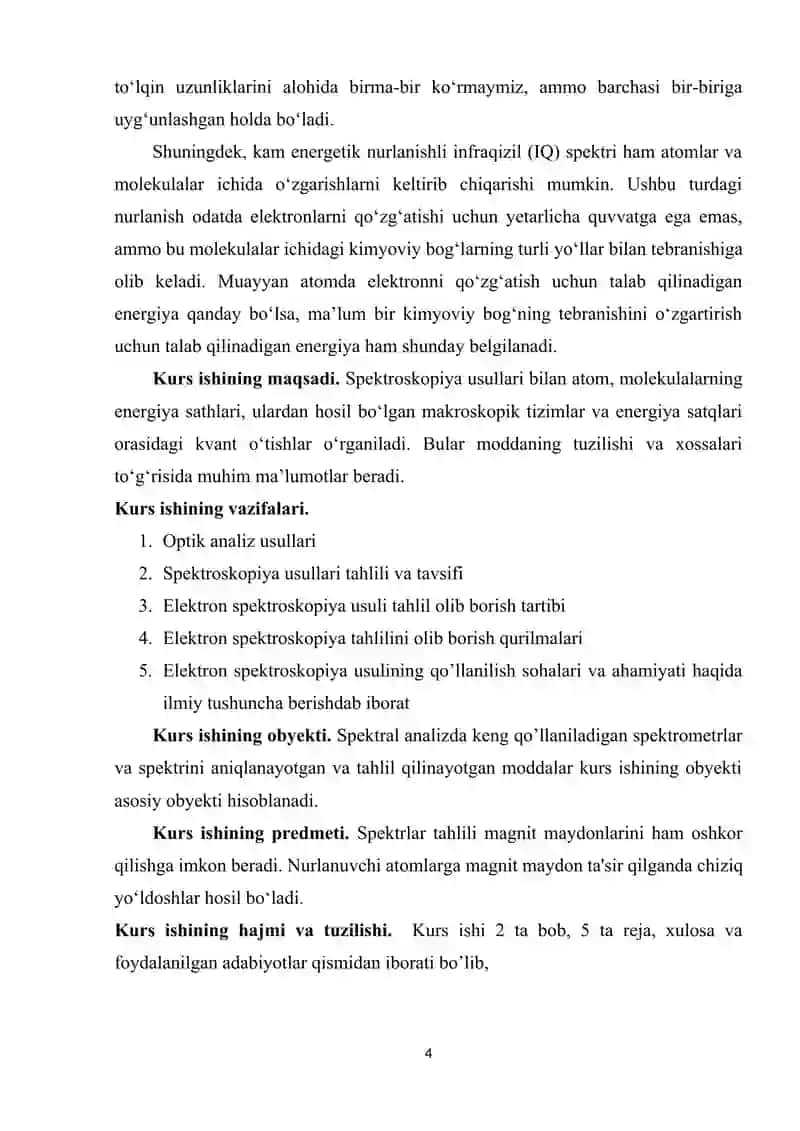 Elektron spektroskopiya analiz usuli 4