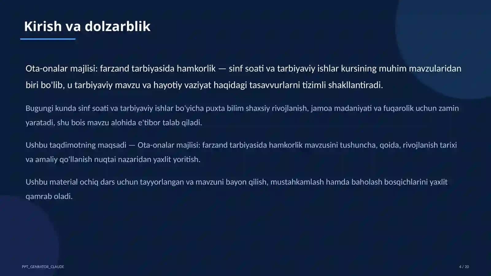 Ota-onalar majlisi: farzand tarbiyasida hamkorlik 4