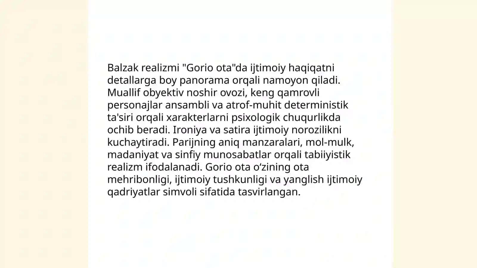 Balzakning "Gorio ota" asari 4
