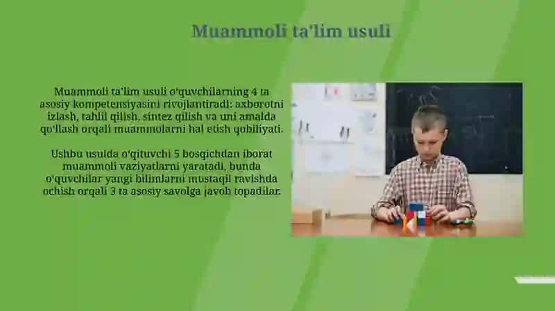 Matematika oʻqitish metodlari 4