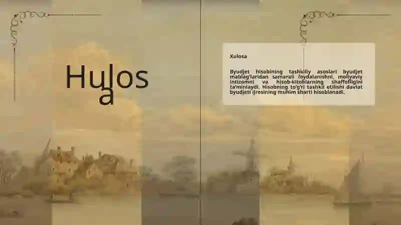 Byudjet hisobi 4