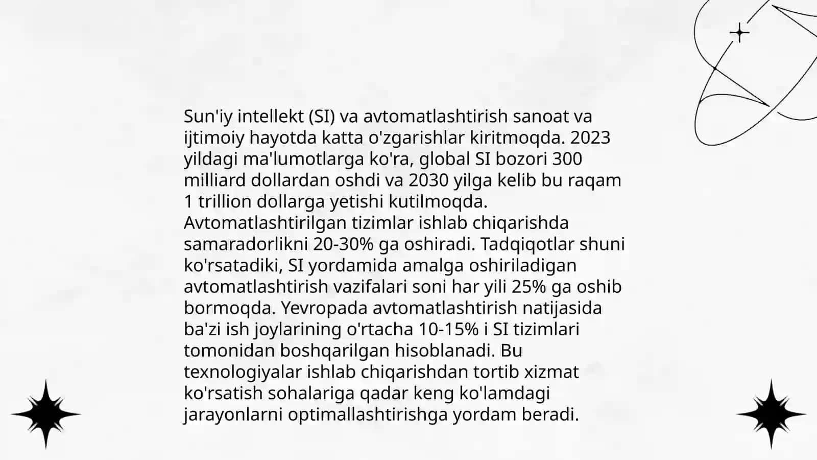 Sun'iy Intellekt va uning inson hayotidagi tutgan o'rni 4
