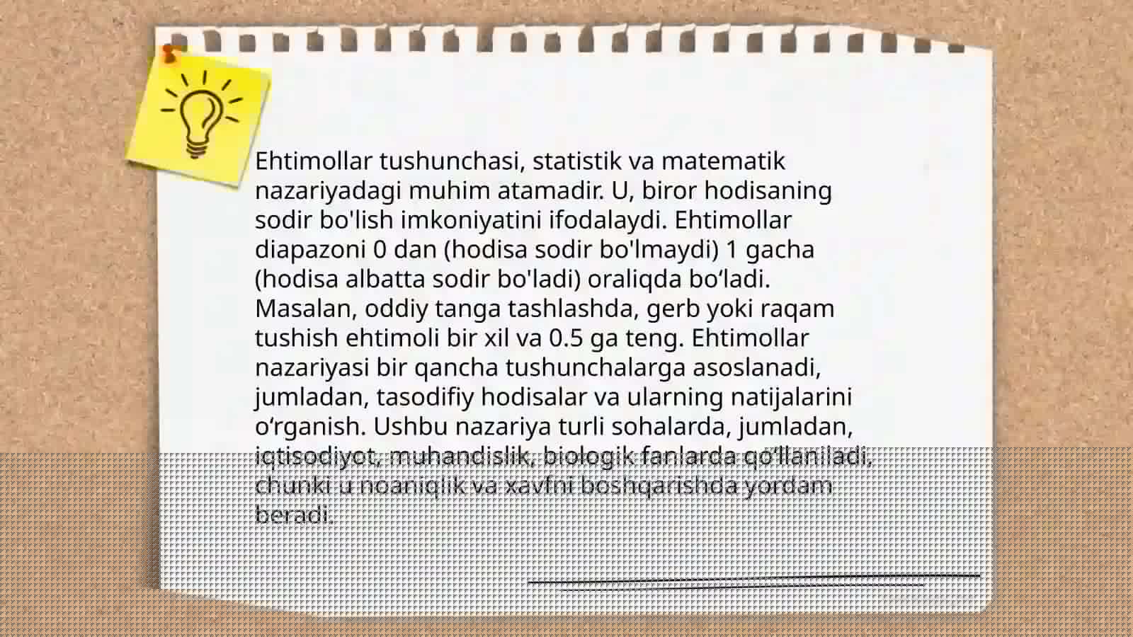 Ehtimollar nazariyasi 4