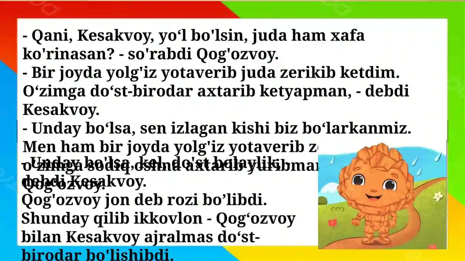 Do‘stlikdagapko‘pekan 4