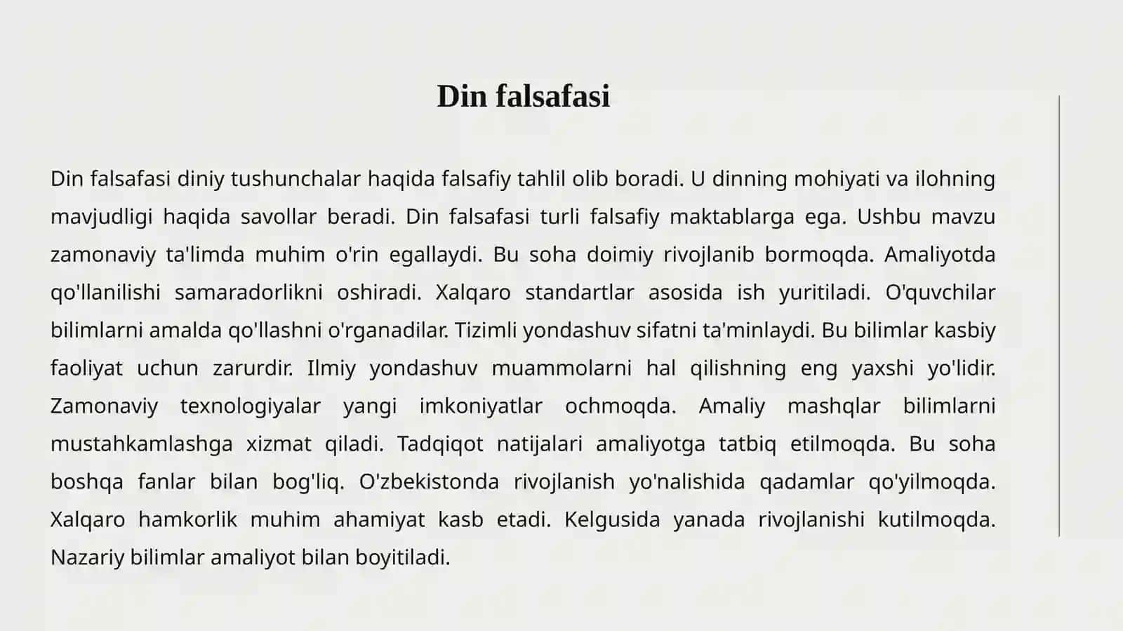 Din va dinshunoslik 4