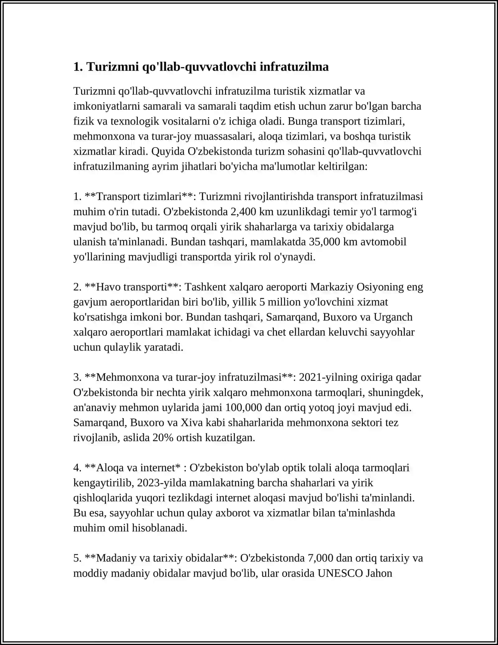 TAILANDDA TURIZM RIVOJLANISHINING OMILLARI VA SHART-SHAROITLARI 4