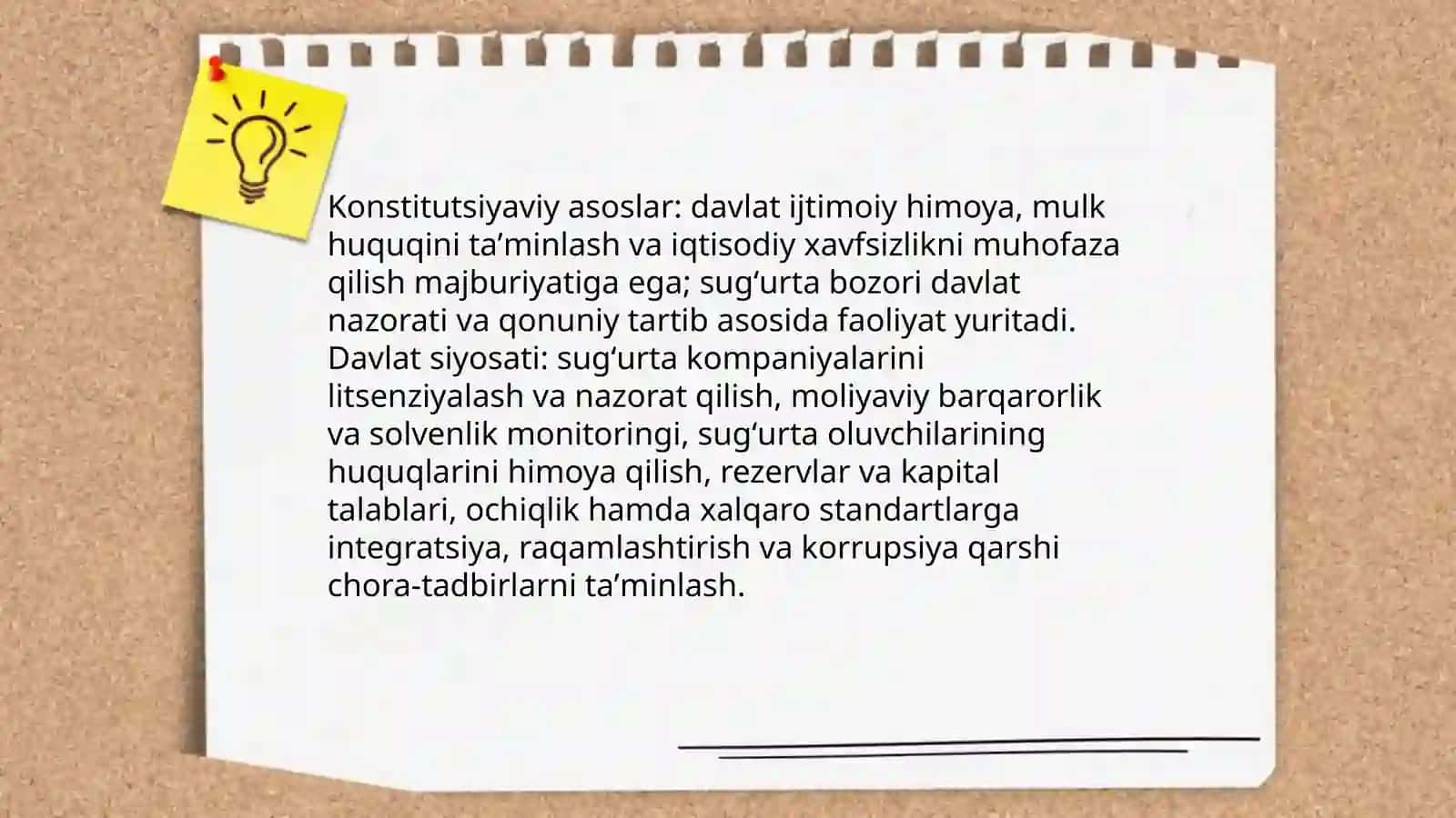 Mamlakatimizda sug’urta nazoratini tashkil etishning huquqiy asoslari 4