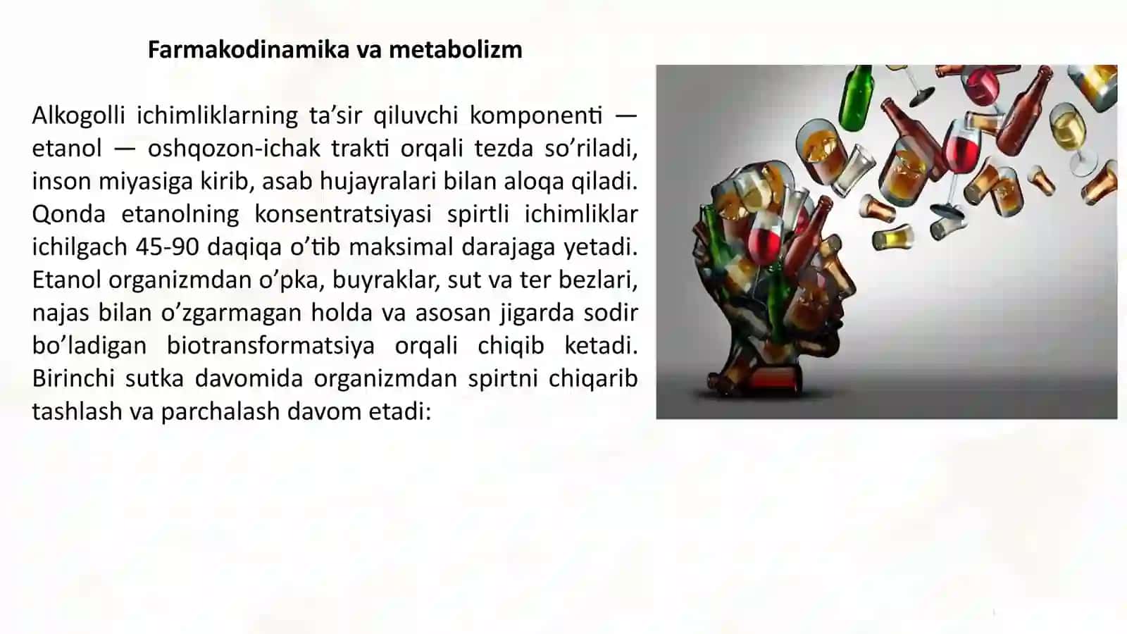 Etil spirti: Alkogolizm va uning asoratlari 4