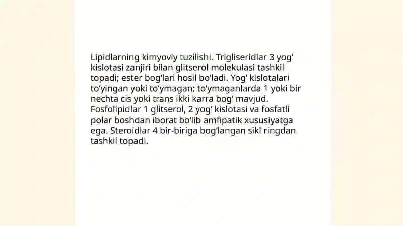 Lipidlar 4