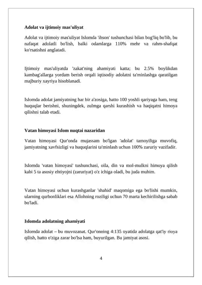 Islomda adolat va vatanparvarlik tamoyilining mohiyati 4