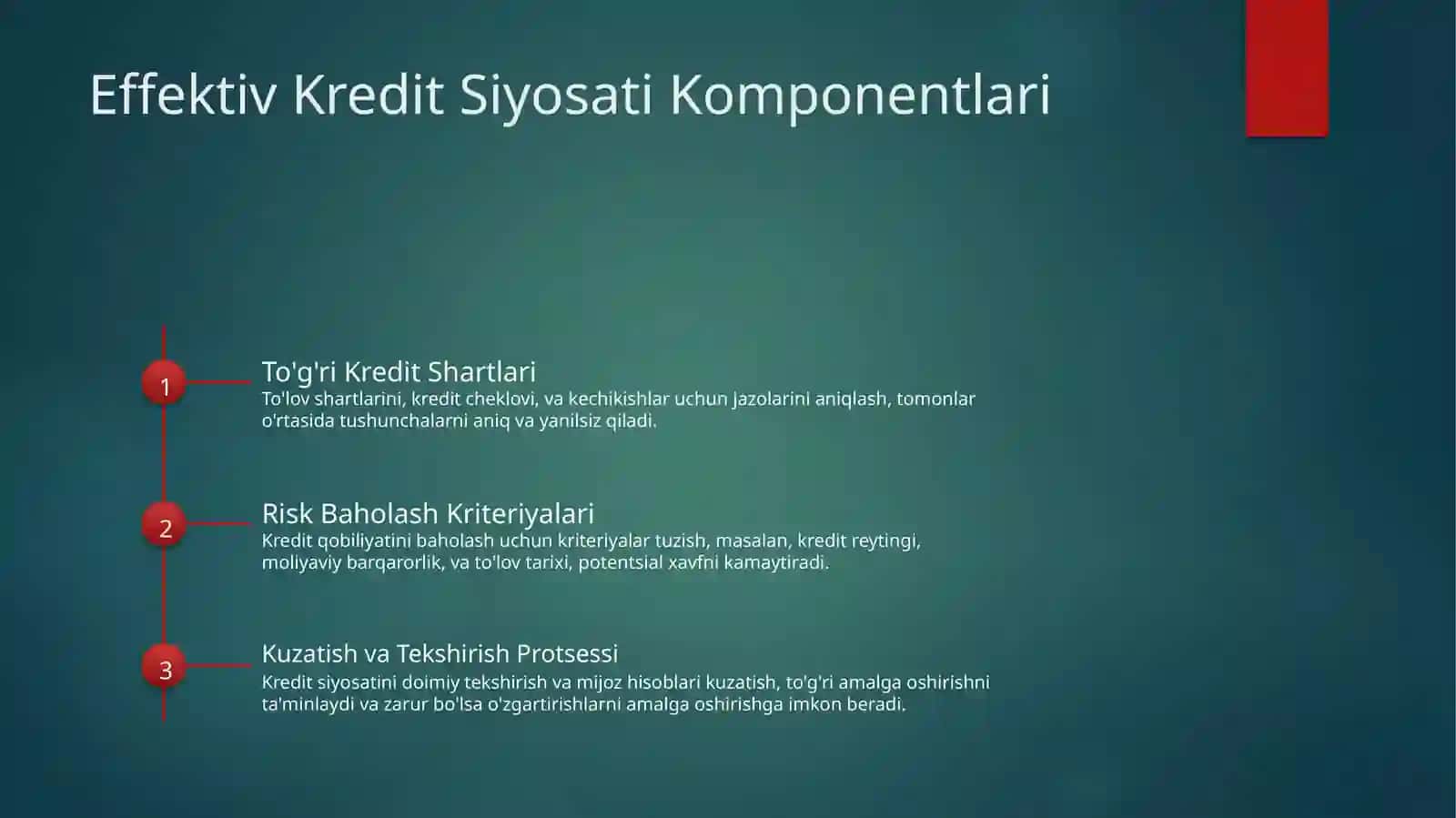 Moliyaviy kredit siyosati ta'limoti 4