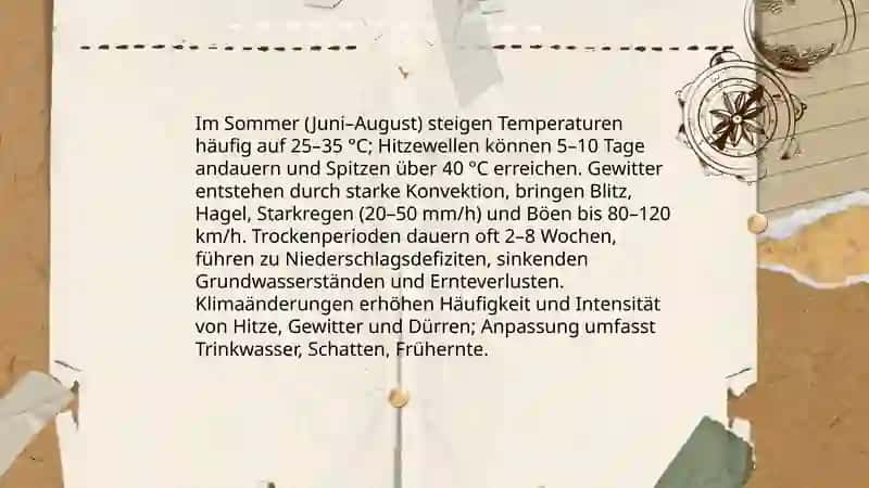 Wetter und Jahresztein 4