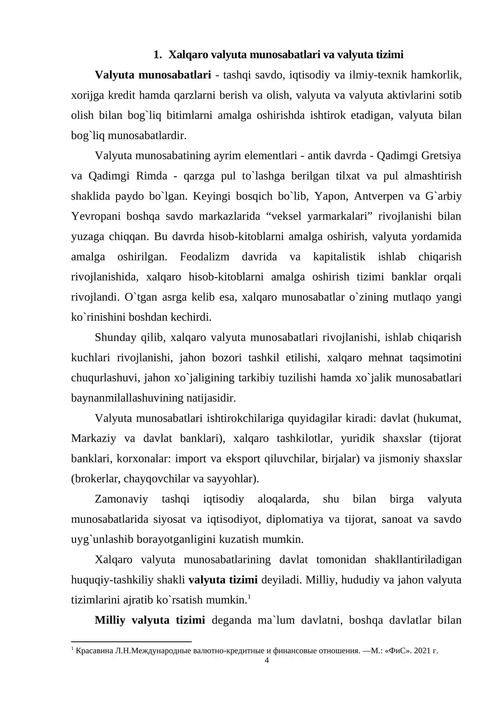 Xalqaro valyuta tizimining shakllanishi va rivojlanishi 4