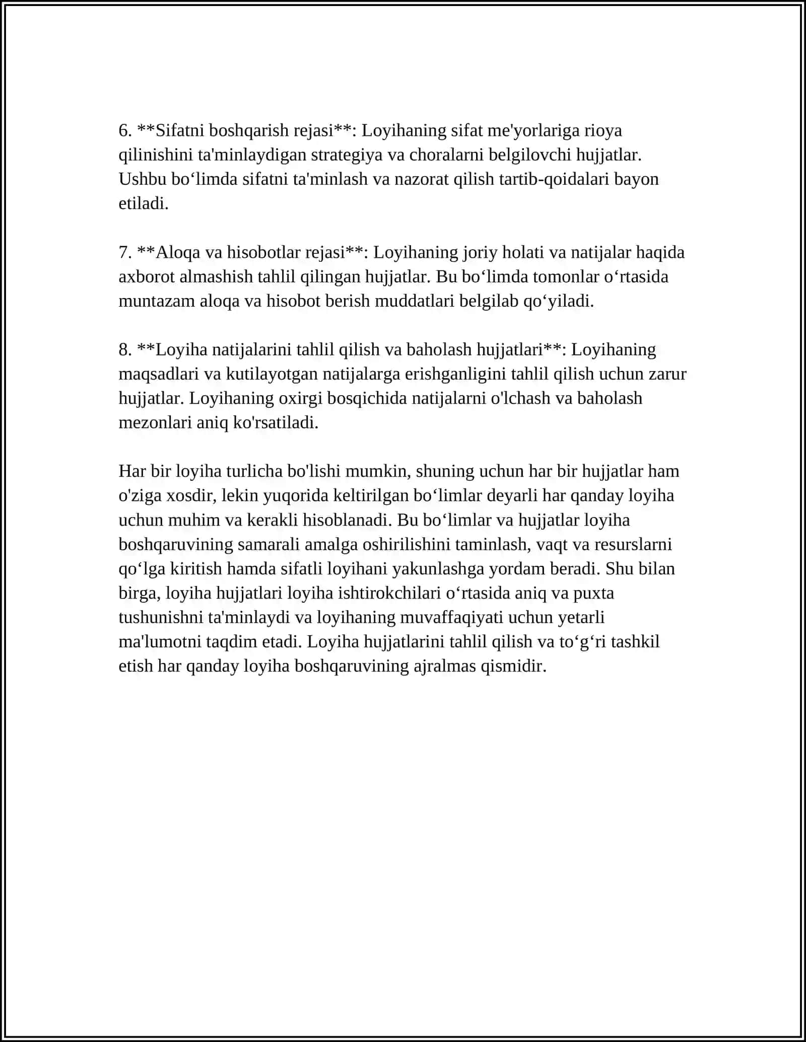 ISH HUJJATLARI VA ULARGA QOYILADIGAN ASOSIY TALABLAR 4