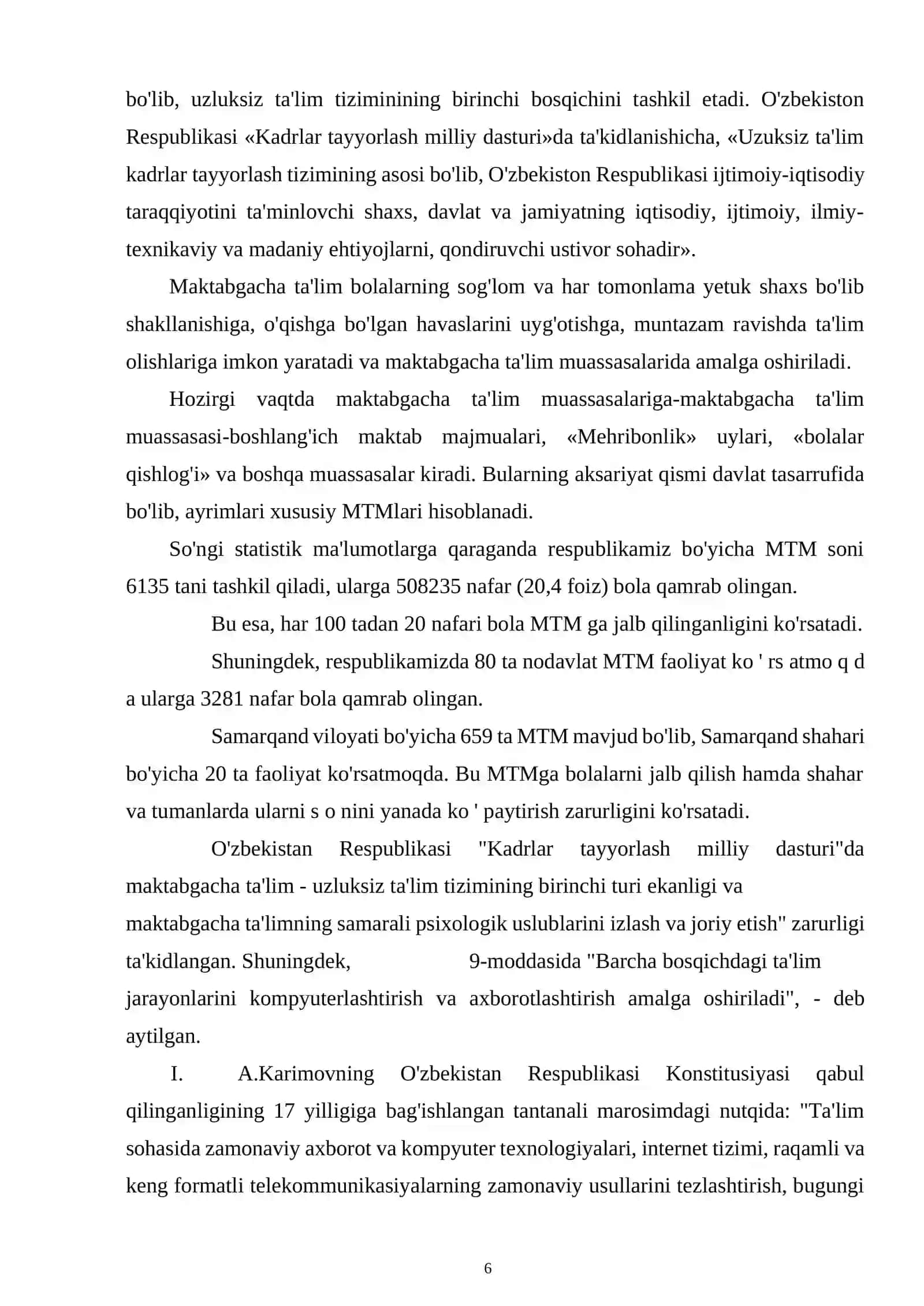 MAKTABGAChA TA'LIM MUASSASALARIDA AXBOROT TEXNOLOGIYaLARIDAN FOYDALANISHNING ShART- ShAROTLARI 4