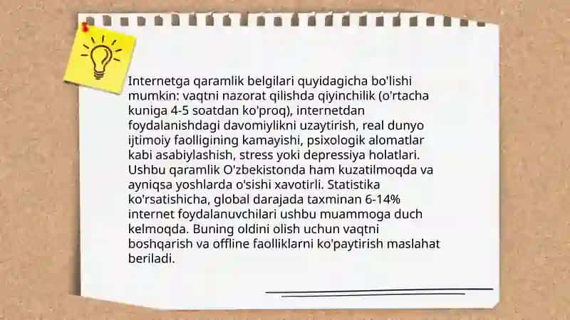 Virtual olamga qaramlik va uning oqibatlari 4