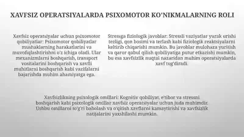Insonning Fiziologik Va Psixologik Tavsiflarning Xavfsizlikni Ta'Minlashdagi O'Rni 4