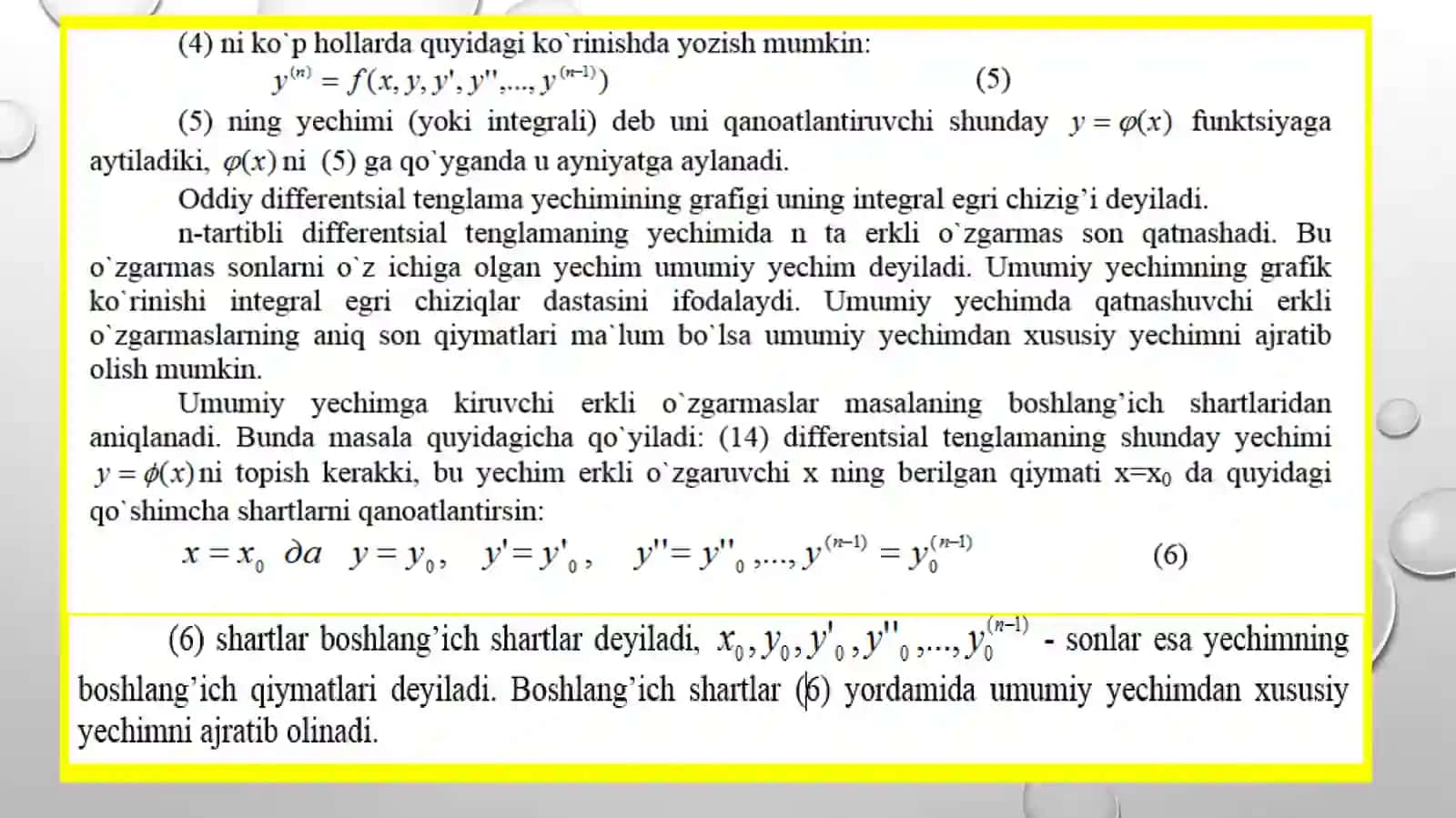 Birinchitartiblitenglamalarnitaqribanyechish 4