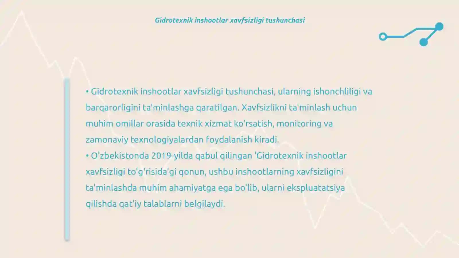 Gidrotexnik inshootlar xavfsizligini ta’minlash muammolari 4