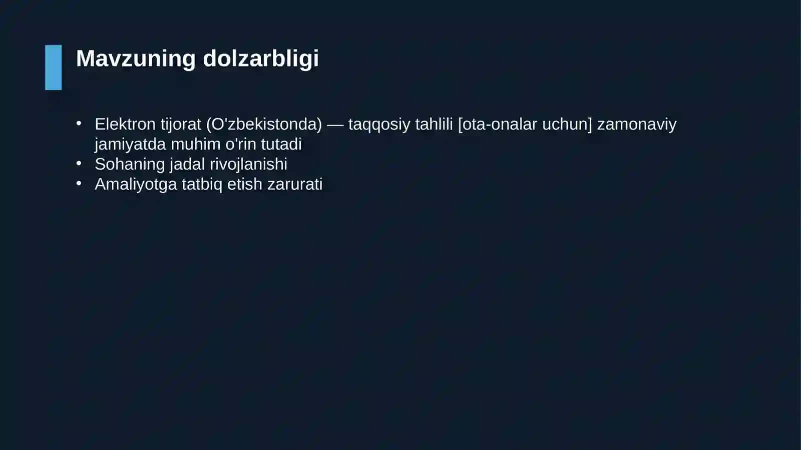 Elektron tijorat (O'zbekistonda) — taqqosiy tahlili [ota-onalar uchun] 4