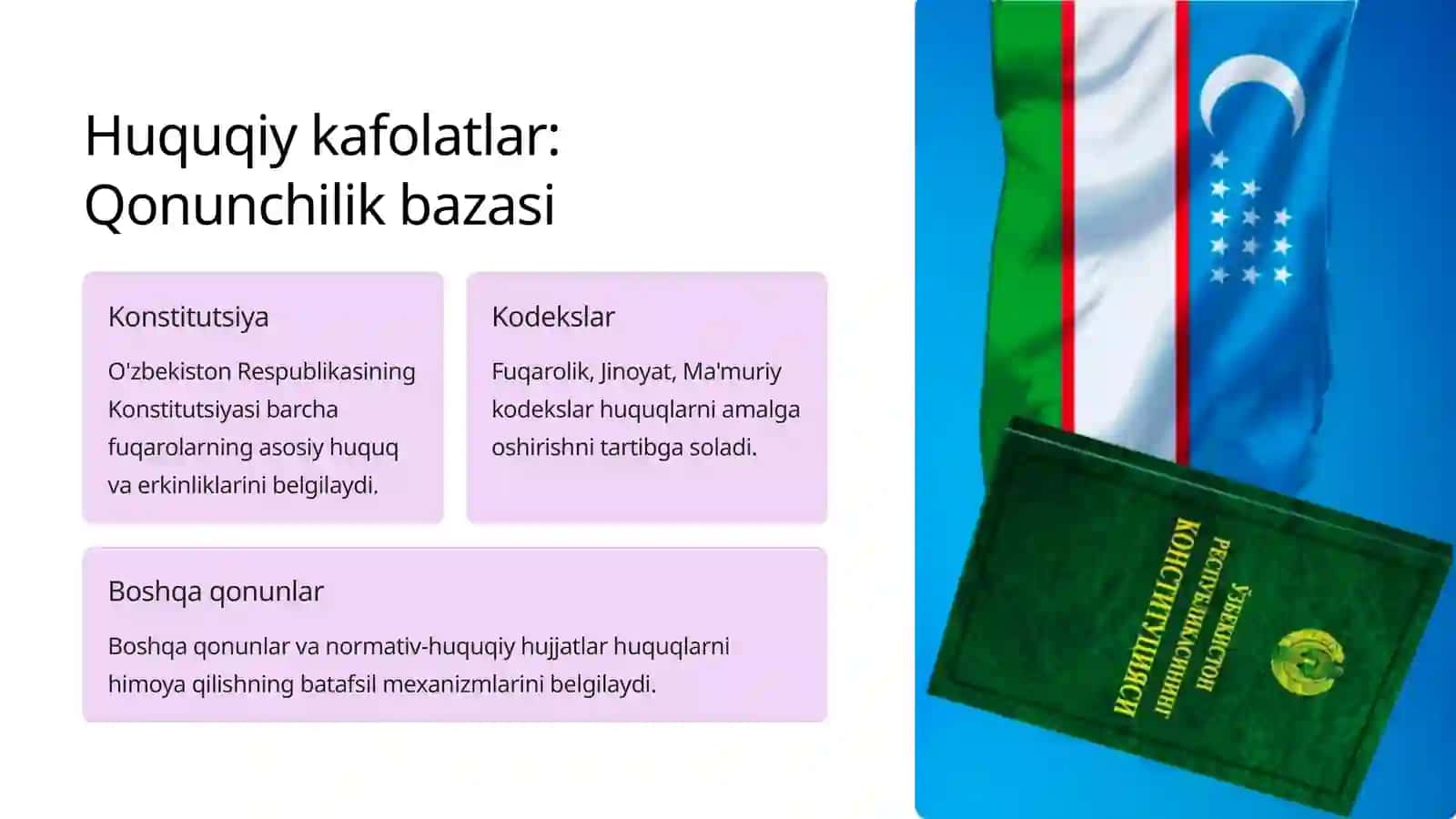 Fuqarolarning huquq va erkinliklari kafolatlari 4