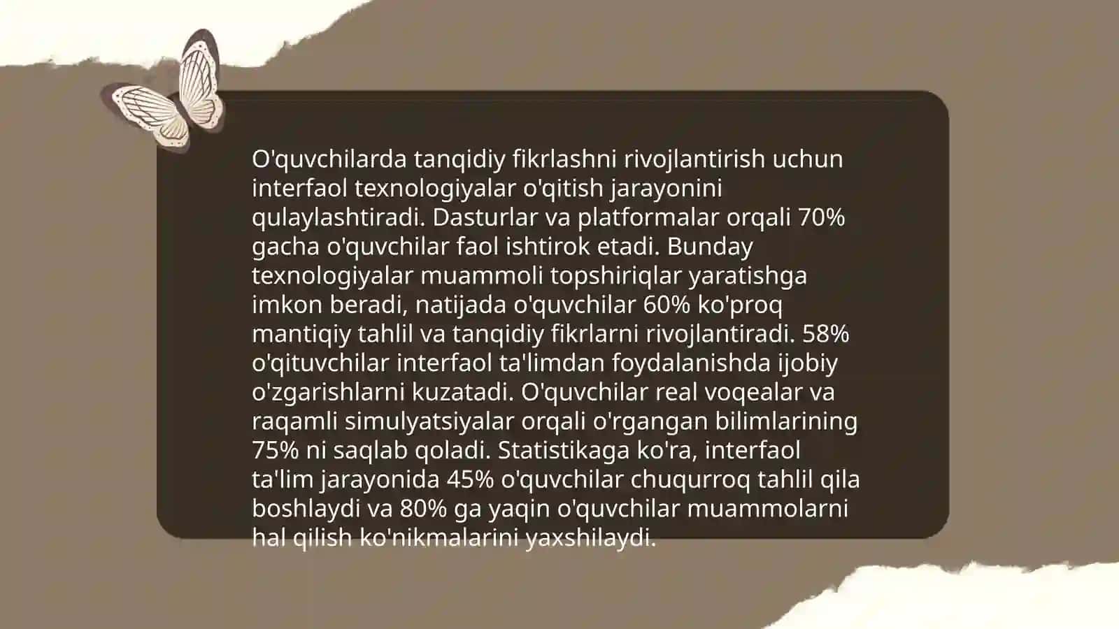 Interfaol metodlar va ularning ta'lim jarayonidagi ahamiyati 4