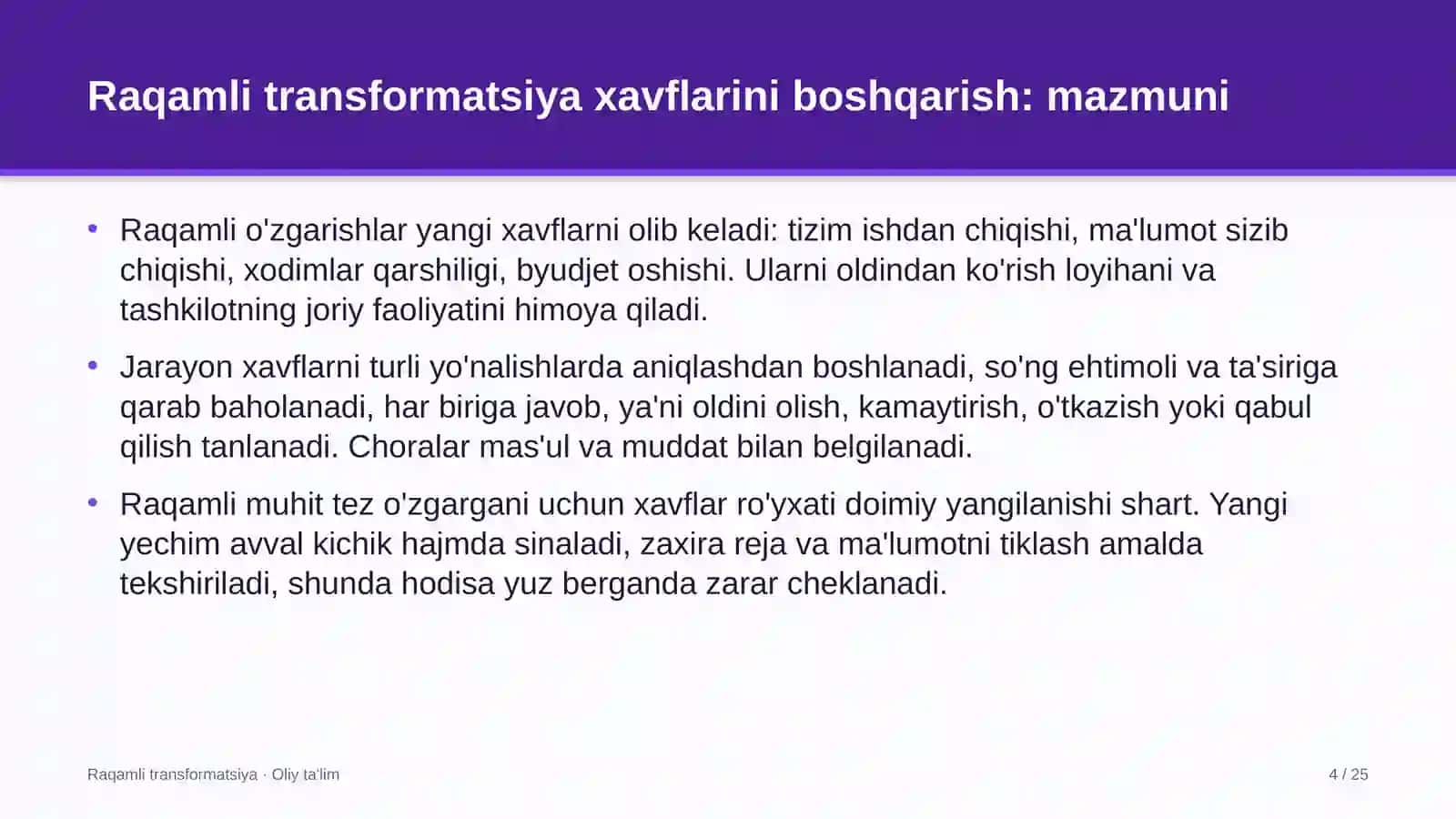 [Beton zavodlarida raqamli transformatsiya xavflarini boshqarish] 4