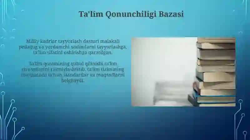 Milliy Kadrlar Tayyorlash Dasturi 4