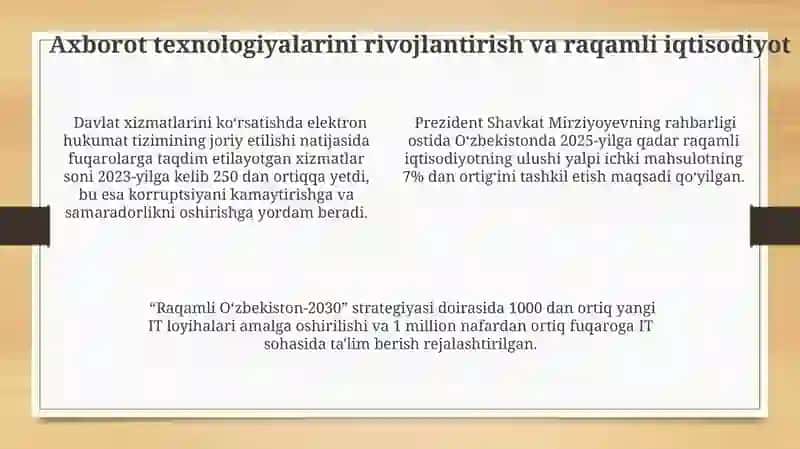 O‘zbekiston Konstitutsiyasi 2023-yilda yangi tahrirda qabul qilinib 4