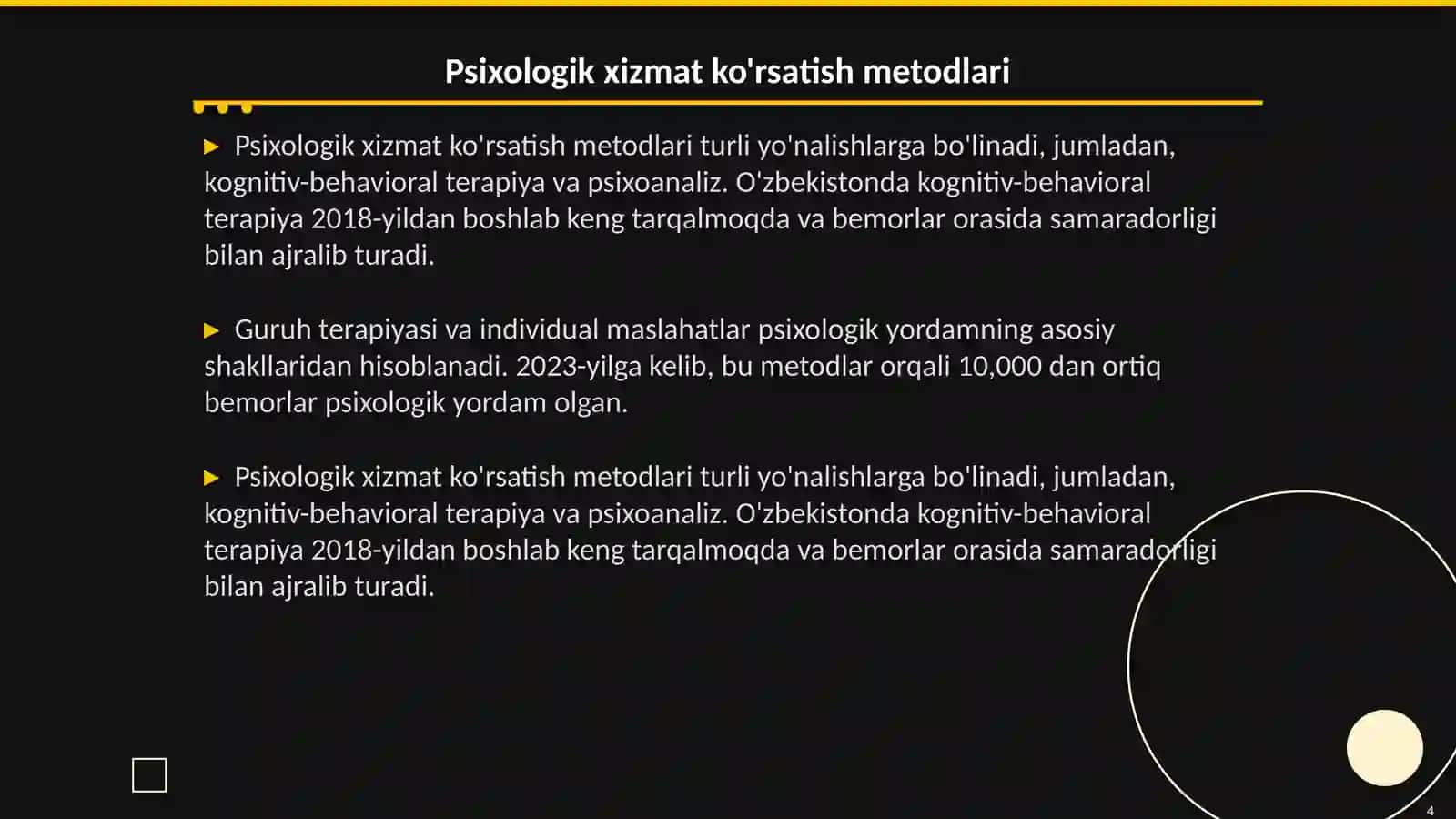 Davolash-profilaktika muassasalarida tibbiy-psixologik xizmat 4