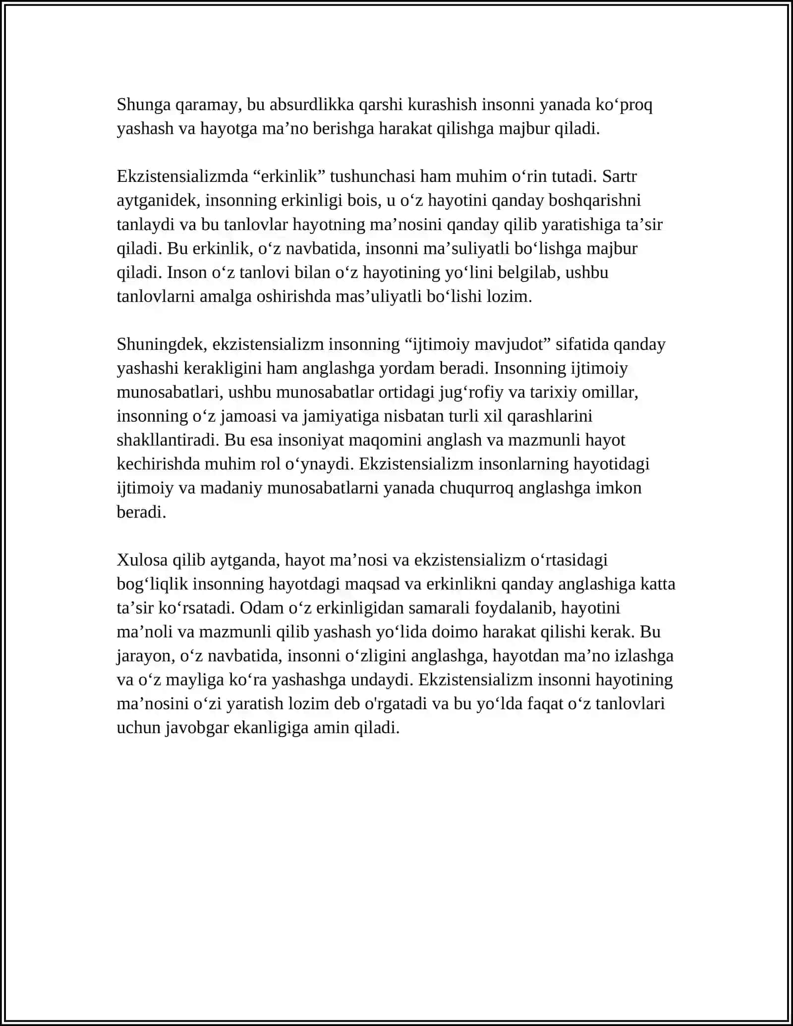 FALSAFA TURMUSH TARZI VA DUNYONI ANGLASH USULI 4