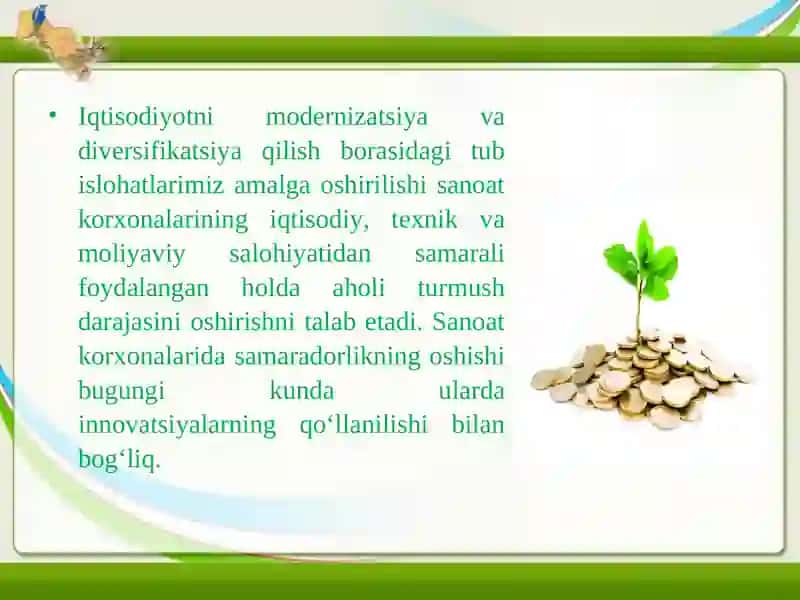 Korxonaning investitsion vainnovatsion faoliyati 4