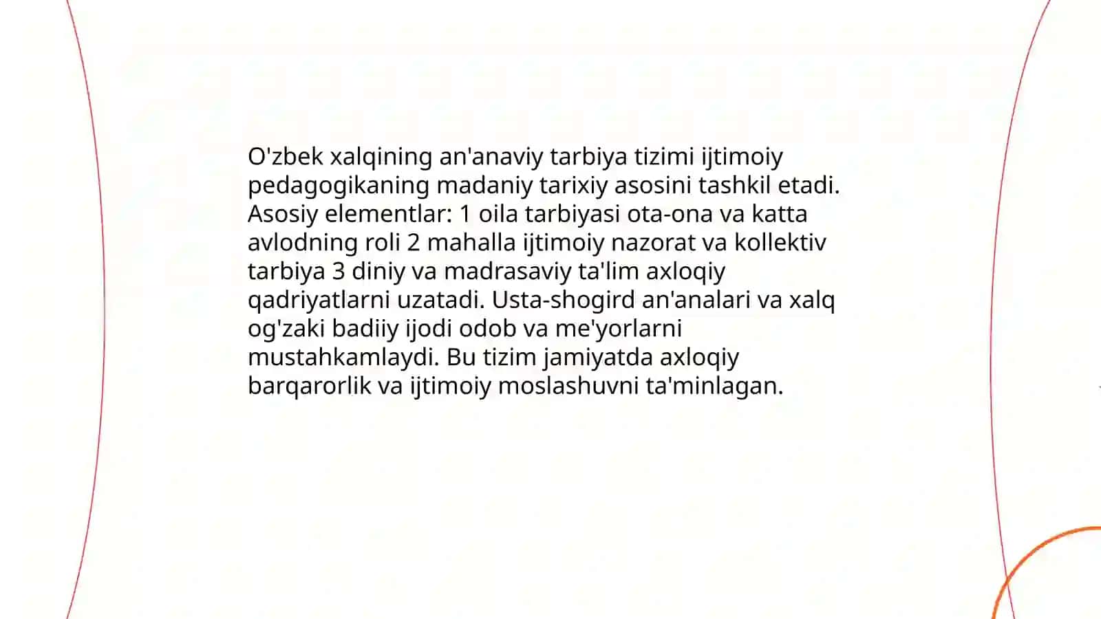 Ijtimoiy pedagogika rivojlanishining madaniy tarixiy asoslari 4