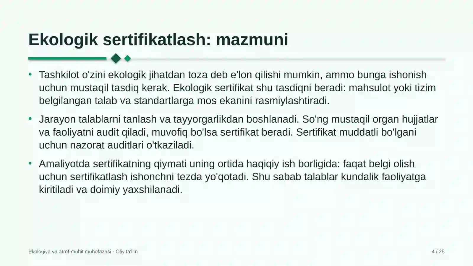 go'sht sut sanoatida ekologik sertifikatlash 8237 4