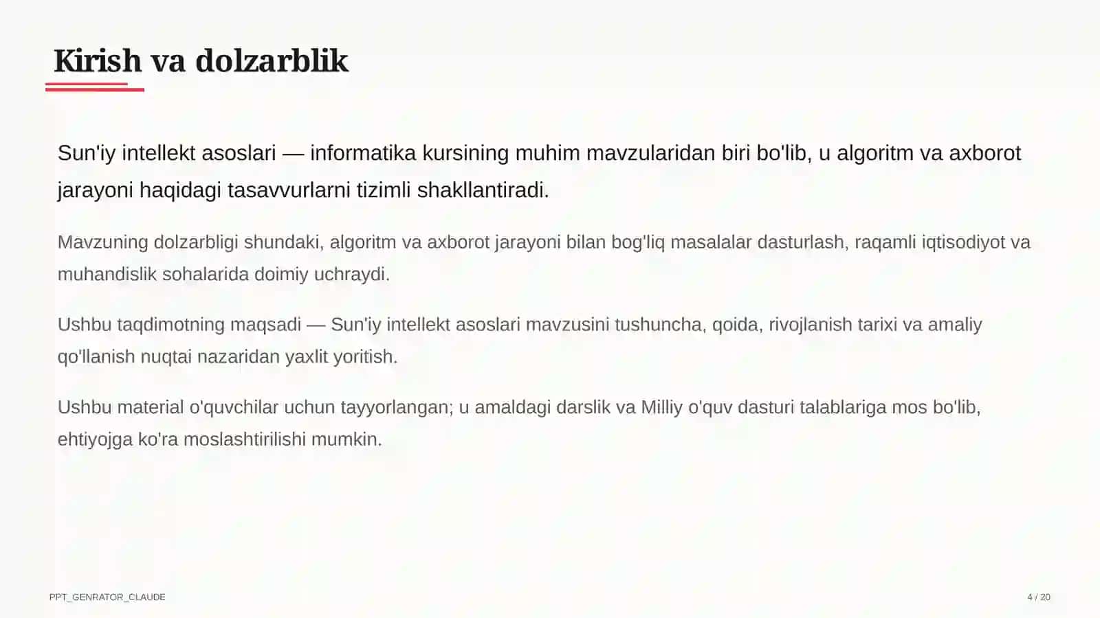 Sun'iy intellekt asoslari (10-sinf) 4