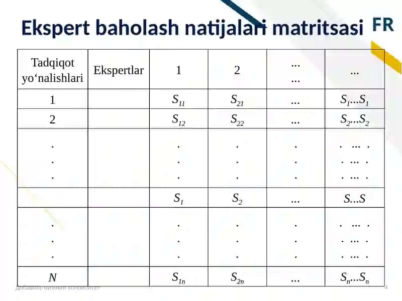 IJTIMOIY-IQTISODIY JARAYONLARNI PROGNOZLASH USULLARI 4