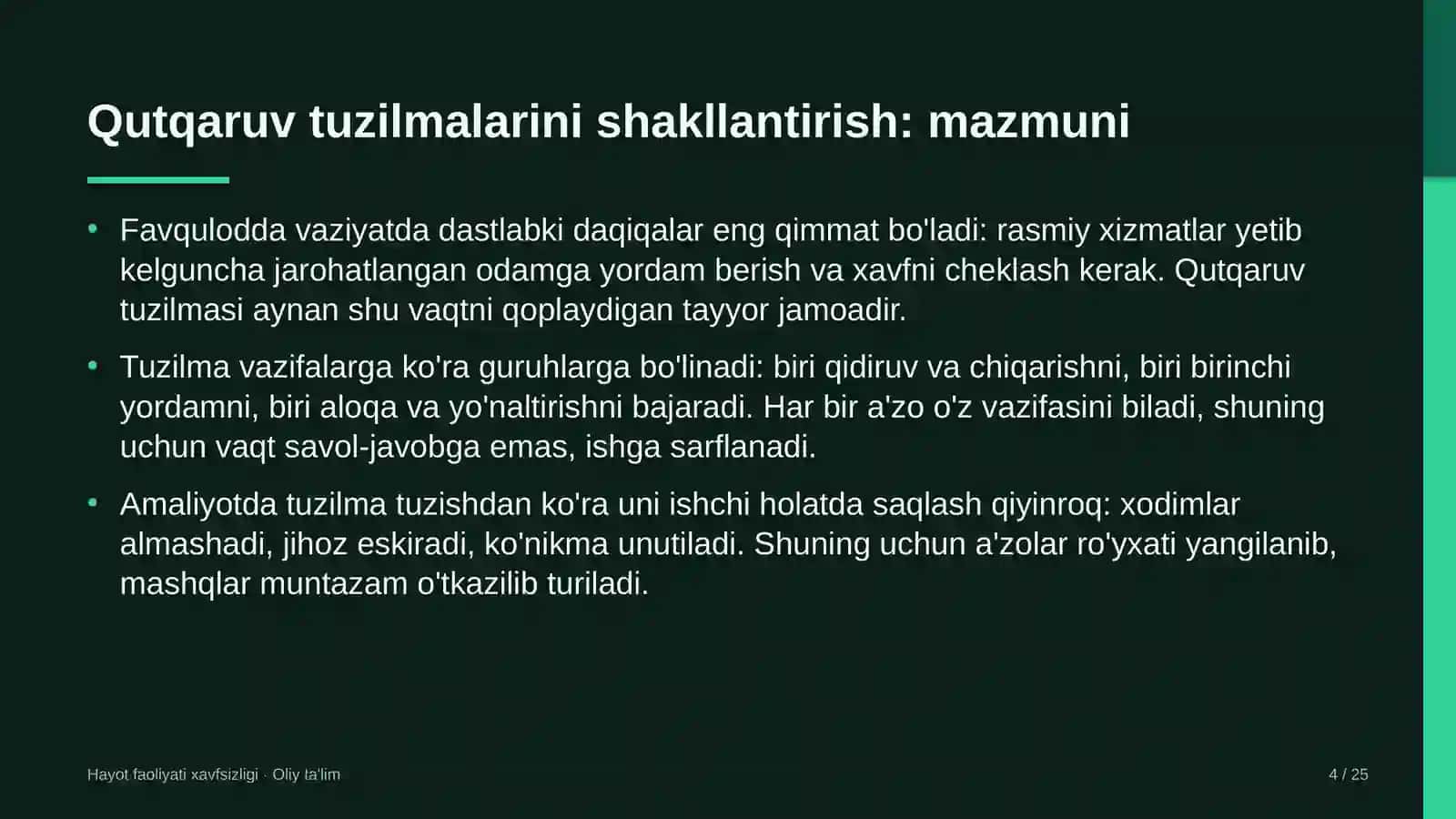tog' turizmida qutqaruv tuzilmalarini shakllantirish 8775 4