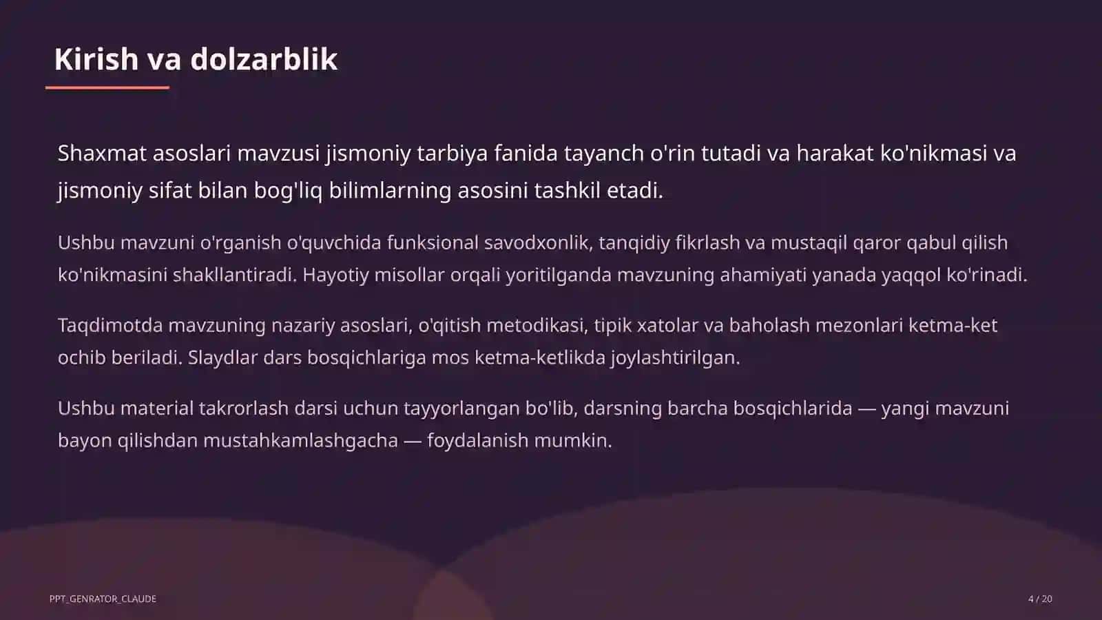 Shaxmat asoslari (4-sinf) 4