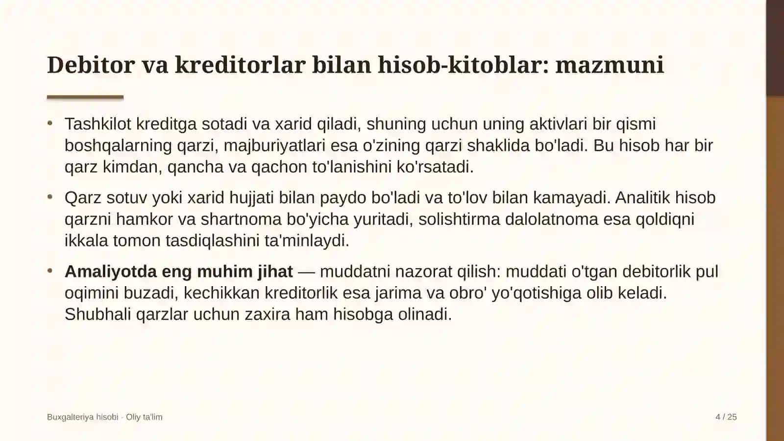 diagnostika markazlarida debitor va kreditorlar bilan hisob kitoblar hisobi 1837 4