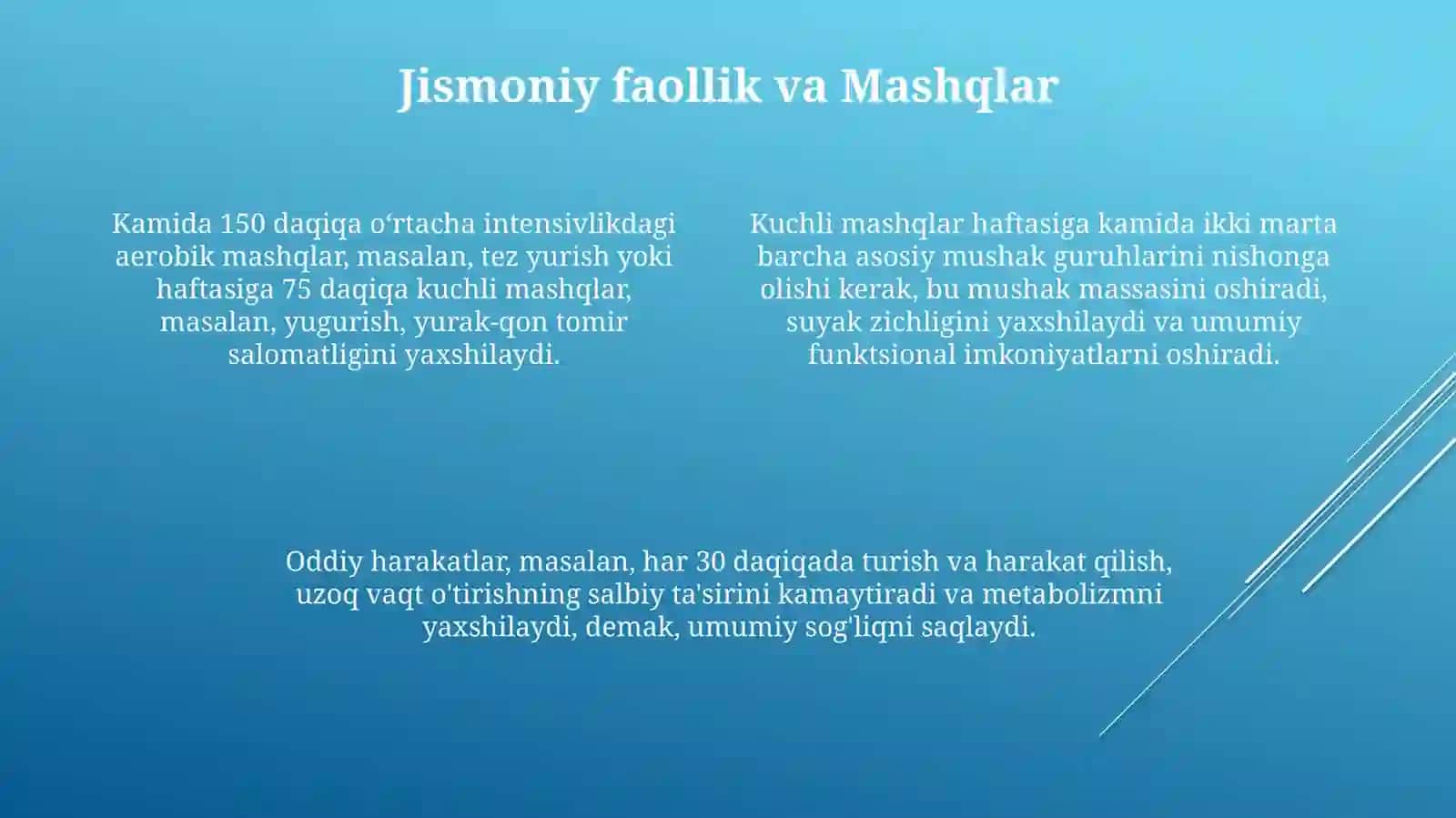 Sog'lomturmushtarzi 4