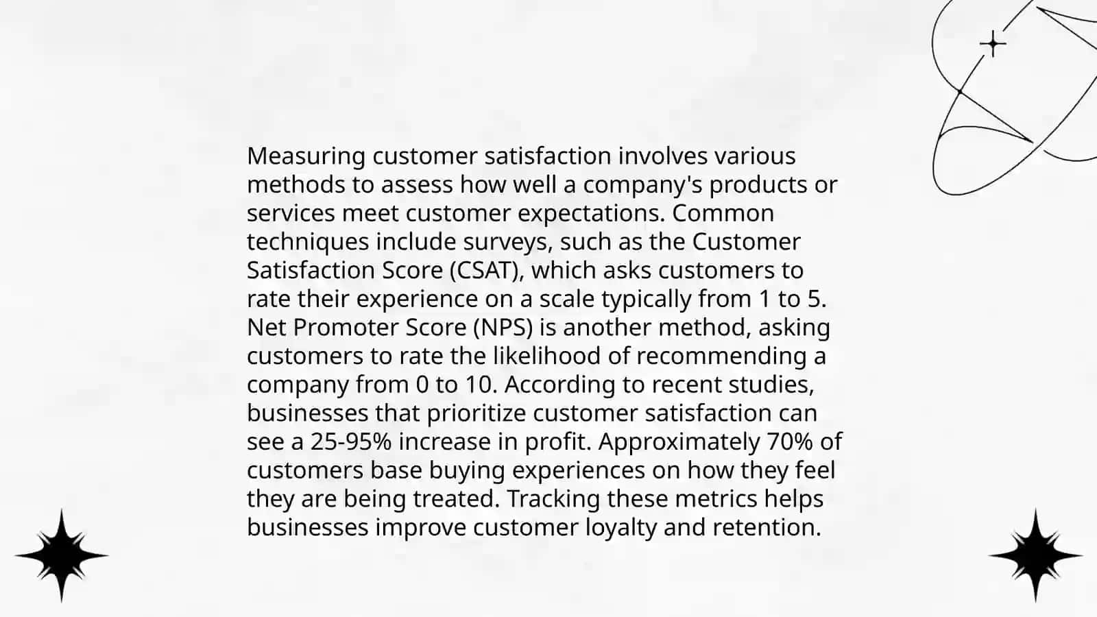 Understanding customer satisfaction 4